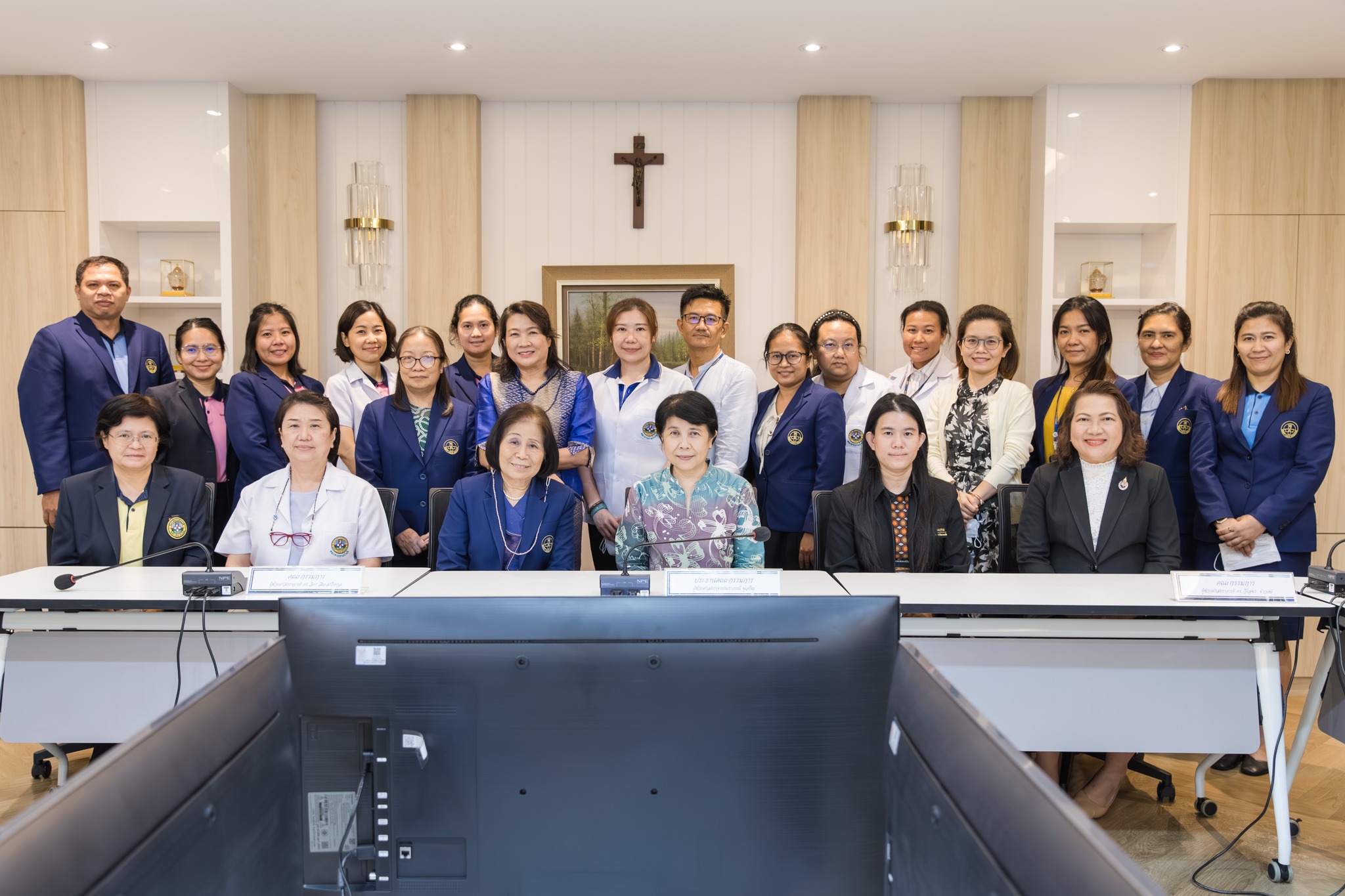 ภาพบรรยากาศการตรวจประเมินคุณภาพการศึกษาภายใน ระดับหลักสูตร