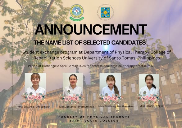 Congratulations! Selected Candidates for Internship